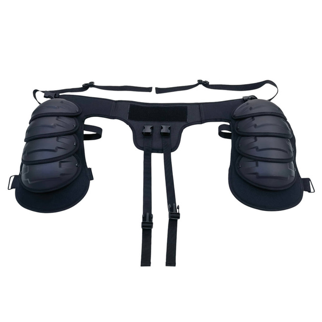 SET PROTECTII UMERI JANDARMI - LECTER TACTICAL - NEGRE