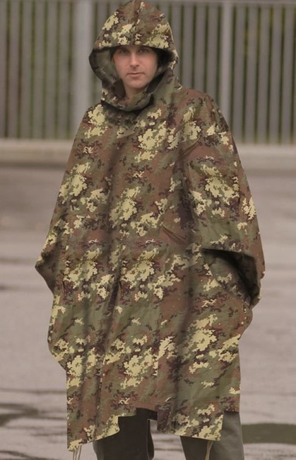 WET WEATHER PONCHO - RIPSTOP - Mil-Tec - VEGETATO