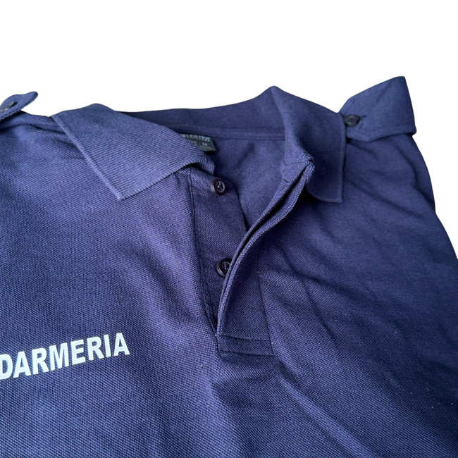 Tricou Polo Bleumarin Jandarmeria cu emblema
