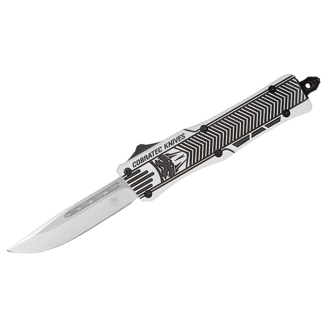 CUTIT DE BUZUNAR SMALL ARCTIC WHITE GRAPHITE BLACK CTK-1 DROP - CobraTec