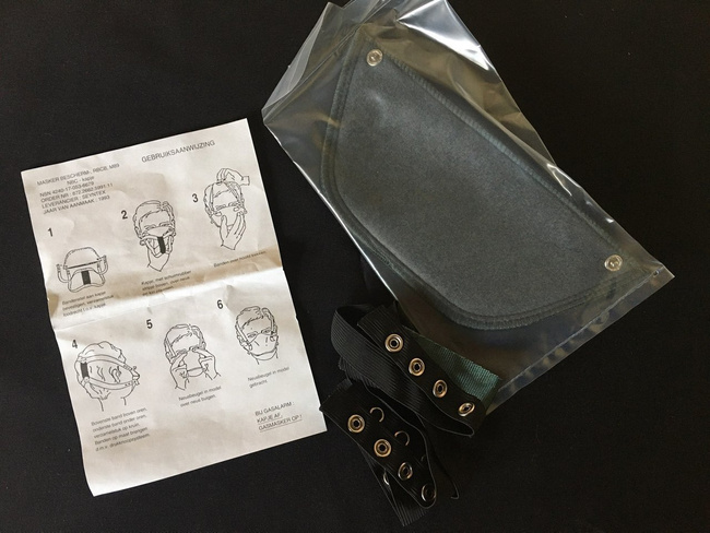 Masca de protectie M85 NBC 1993 Seyntex Original Noua- surplus armata olandeza