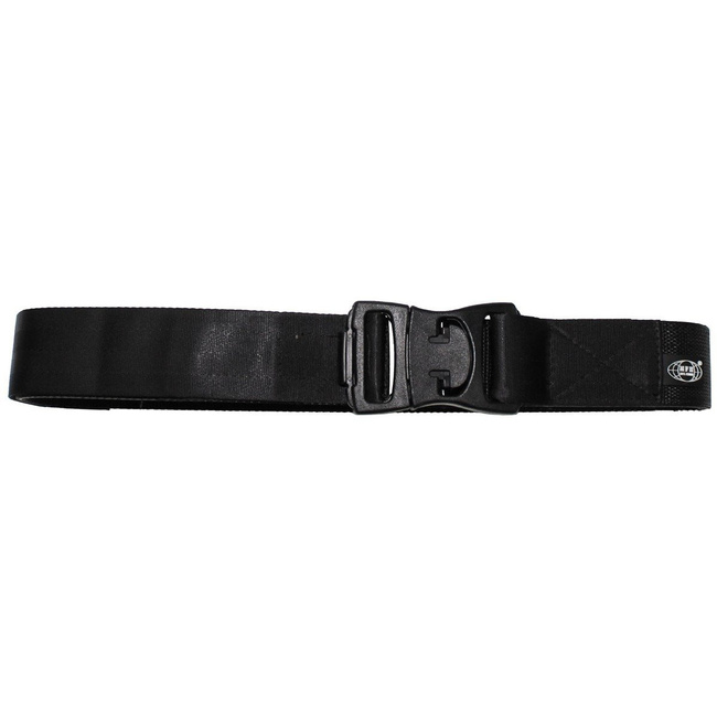 Belt "Operation", black, 5 cm wide