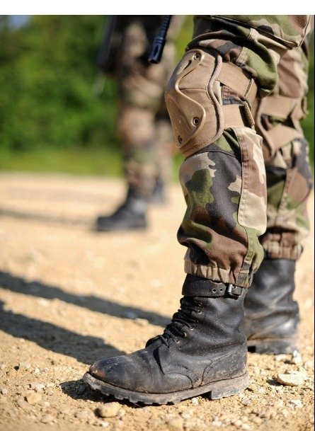 FRENCH FULL GRAIN LEATHER COMBAT BOOTS