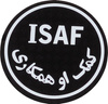 INSIGNA, EMBLEMA, PLASTURE INFRA ROSU ISAF