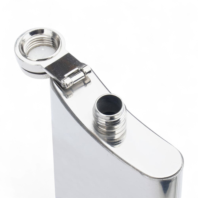 Plosca Flask - 110 ml - Otel inoxidabil - Argintie - Mil-Tec