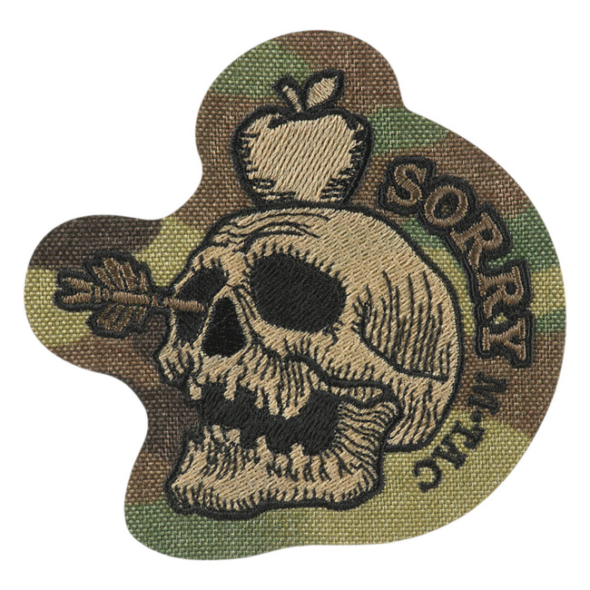 PATCH SORRY (brodat) - OXFORD MATERIAL - MULTICAM - M-TAC