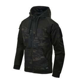 HANORAC CU FERMOAR - ROGUE - Helikon Tex - NEGRU/MULTICAM® NEGRU