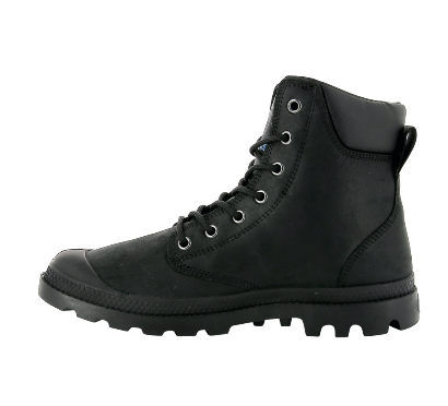 Bocanci Palladium - PAMPA CUFF WP LUX NEGRU
