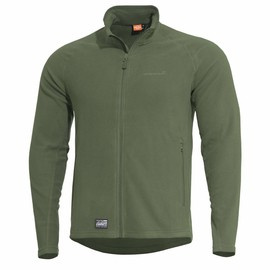Hanorac Fleece cu fermoar ARKOS Verde Camo - Pentagon