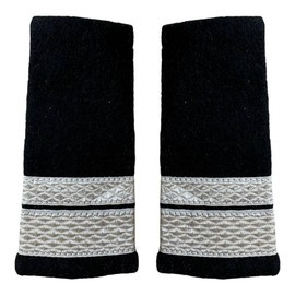 NON-COMMISSIONED OFFICERS RANKS, MAPN - SERGEANT MAJOR WITHOUT ARMS MARK, BLACK CITY - MILITARY SURPLUS ROMANIAN ARMY - IN GOOD CONDITION