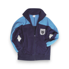 Jacheta sport vintage - Surplus Militar Armata Germana - Albastra - In Stare Buna