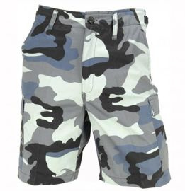 PANTALONI SCURTI US SKYBLUE CAMO BERMUDA
