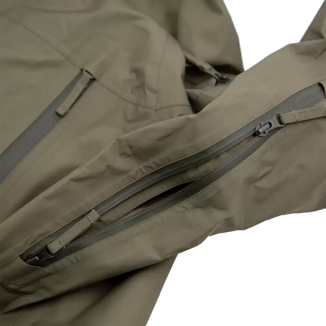 Jacheta tactica waterproof si windproof PRG 2.0 - Professional Rain Garment - Olive - Carinthia