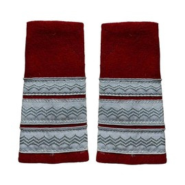 GRADE SUBOFITERI, INFANTERIE, MUZICA - PLUTONIER MAJOR FARA SEMN DE ARMA, ORAS ROSU - SURPLUS MILITAR ARMATA ROMANA - UZATE