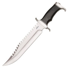 CUTIT DE SUPRAVIETUIRE BOWIE CU LAMA FIXA CU TEACA - GIL HIBBEN - UNITED CUTLERY