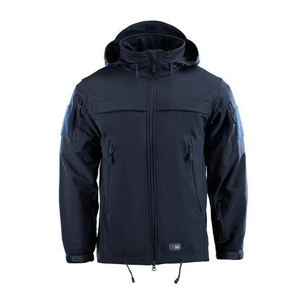 JACHETA SOFTSHELL POLICE, BLEUMARIN INCHIS - M-TAC