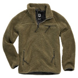 Hanorac Teddyfleece Troyer - olive - Brandit