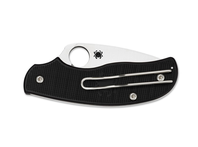 CUTIT DE BUZUNAR "URBAN LIGHTWEIGHT" - BLACK - SPYDERCO