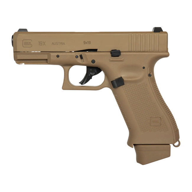 REPLICA PISTOL - GBB GLOCK 19X CO2 - MARO COYOTE
