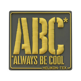 RUBBER PATCH - ABC - ALWAYS BE COOL - HELIKON-TEX