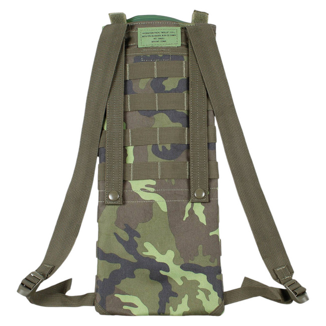 RUCSAC DE HIDRATARE CU REZERVOR TPU - SISTEM MOLLE - CZ M95 CAMO - 2,5 L - MFH