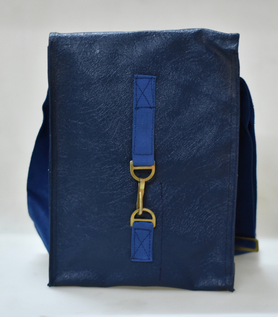 Shoulder BAG FOR GAS MASK (MCG) - BLUE - MILITARY SURPLUS ROMANIAN ARMY