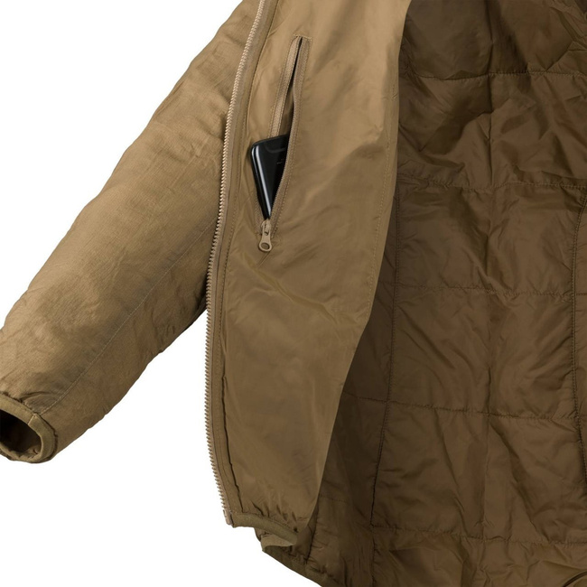 JACHETA CU GLUGA PENTRU FEMEI - WOLFHOUND - Climashield Apex - Helikon-Tex - COYOTE