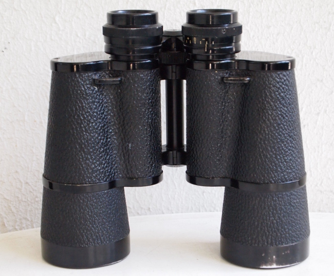 Binoclu Carl Zeiss 15x50 - lentile Carl Zeiss, cu toc de piele - ca nou