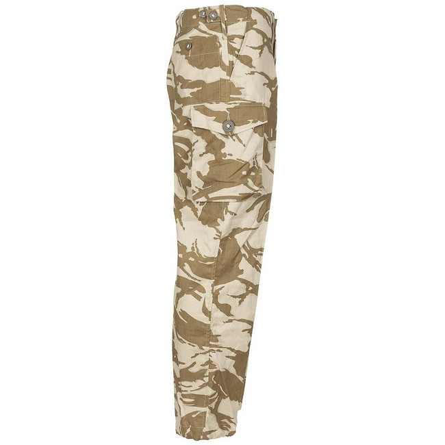 PANTALONI COMBAT - TROPICAL - DPM CAMO DESERT - SURPLUS MILITAR ARMATA BRITANICA - UZATI