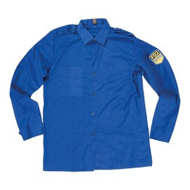 CAMASA DE TEREN ALBASTRA CU MANECA LUNGA - FDJ - SURPLUS MILITAR ORIGINAL NVA - UZATA