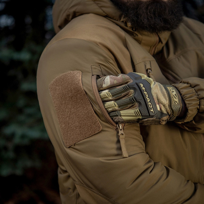 Jacheta de iarna pentru temperaturi de pana la - 20 de grade Celsius - Alpha Gen.III Pro Primaloft - Coyote - M-Tac