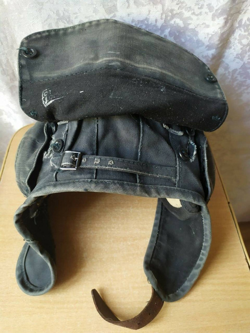 ROMANIAN TANKER SUMMER HAT - MILITARY SURPLUS - USED