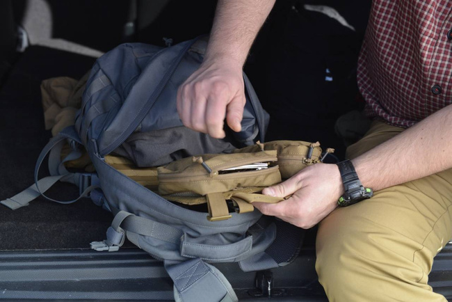 GEANTA EDC INSERT LARGE® - CORDURA® - GRI INCHIS