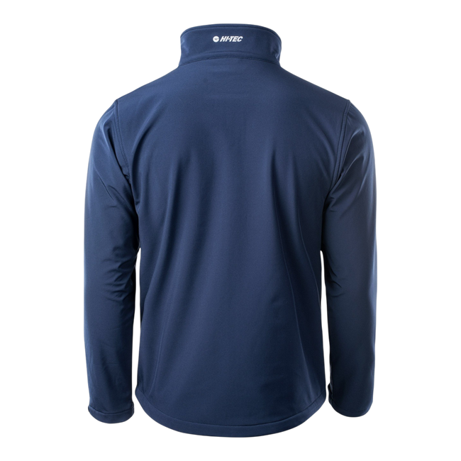 JACHETA SOFTSHELL LINGEN PENTRU BARBATI - ALBASTRU NAVY/ ROSU-PORTOCALIU - MAGNUM