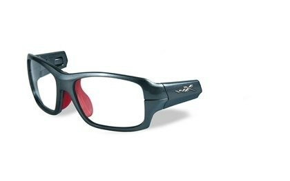 FIERCE Frame Front Dark Silver/Red