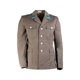 JACHETA DE UNIFORMA CU INSIGNE - SURPLUS MILITAR DIN ARMATA EST-GERMANA - UZATA