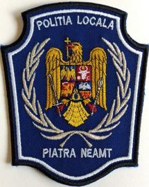 Emblema brodata Politia Locala 3, cu aplicare termica