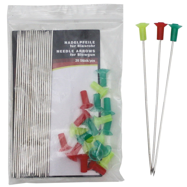 Suruburi cu ace Blowgun, 20 pcs