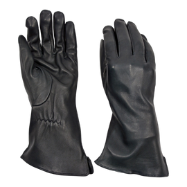 Manusi din piele - Surplus militar Armata Olandeza - Negre - Ca noi