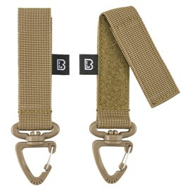 CARABINIERA PENTRU CENTURA CU BUCLA - MOLLE - 2 BUC - CAMEL - BRANDIT