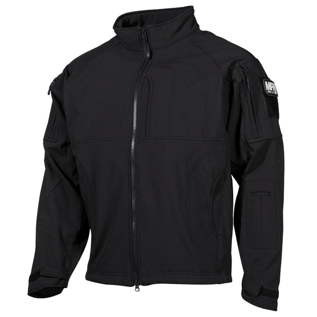 SOFTSHELL JACKET - LIBERTY - MFH - BLACK