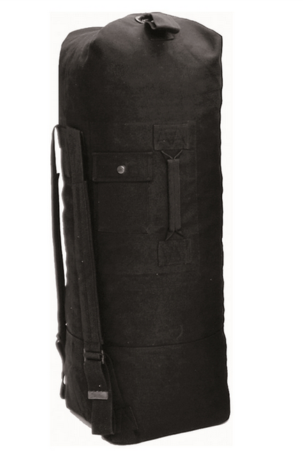GEANTA DE TRANSPORT AMERICANA CU BRETELE DE RUCSAC - 75 L - Mil-Tec® - NEAGRA