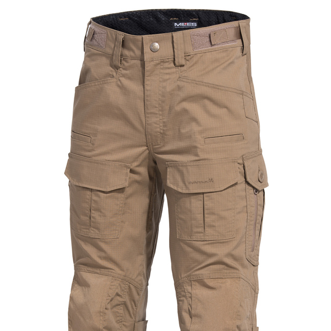 RIP-STOP PANTS - WOLF - PENTAGON - COYOTE - LENGTH 32 inch
