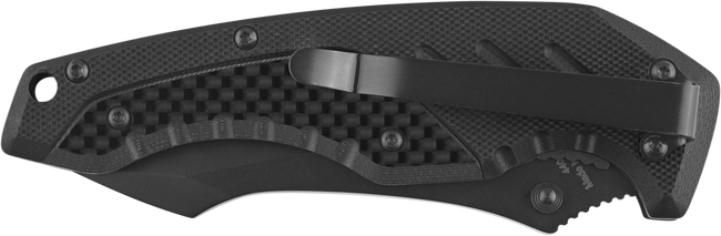 TACTICAL FOLDING KNIFE - "KILO" - DEFCON 5® - BLACK
