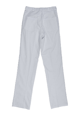 BW white pants f. medical staff jeans cut like new