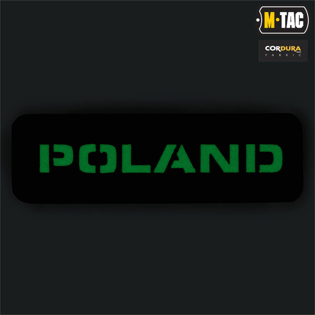 PATCH POLONIA - 25 x 80 mm - LASER CUT - COYOTE/GID - M-TAC
