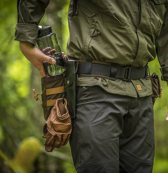 POUCH PENTRU STICLA DE APA - MARO/PORTOCALIU - HELIKON