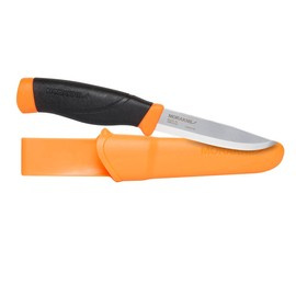 CUTIT CU LAMA FIXA - COMPANION HEAVYDUTY F (C) - OTEL CARBON - MORAKNIV - PORTOCALIU
