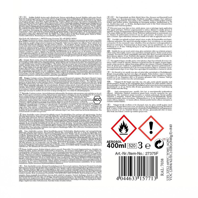 Army Spray Paint - UNIVERSAL PRIMER - 400 ml