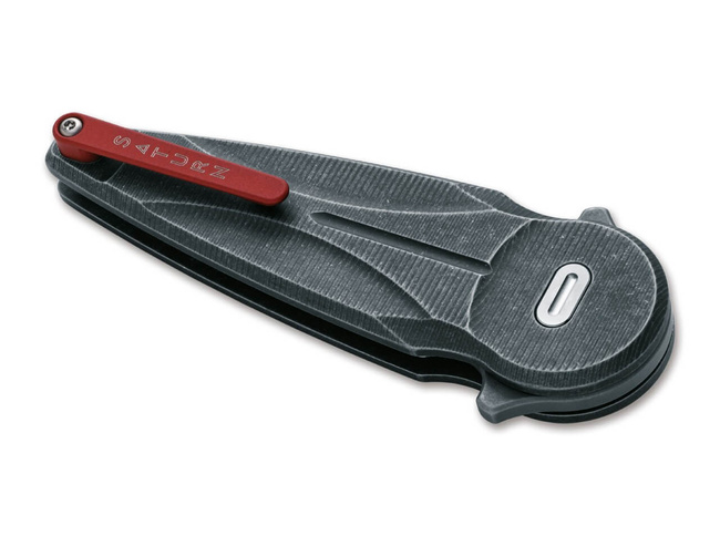 CUTIT DE BUZUNAR - "SATURN ALUMINIUM" - Fox Knives® - GRI SW